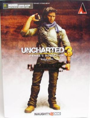 Uncharted 3 Play Arts Kai Series 1 Nathan Drake Action Figure