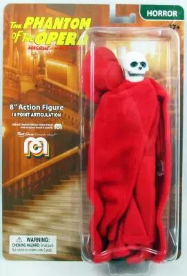 Universal Studios Classic Monsters - Le Fant�me de l\'Op�ra : Le Masque de la Mort Rouge - Figurine Articul�e 20cm Mego 