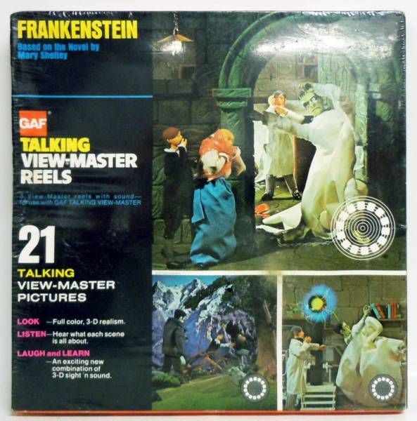Universal Studios Monsters - Frankenstein - Talking View-Master