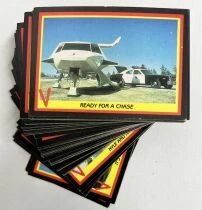 V (Les Vistiteurs) - Set de 60 Trading cards - FLEER (1984)
