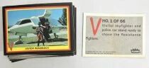 V (Les Vistiteurs) - Set de 60 Trading cards - FLEER (1984)