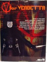 V for Vendetta - \'\'V\'\' - 12\'\' talking figure - NECA