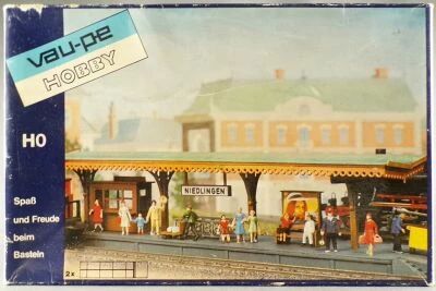 Vau-Pe Hobby 8219 Ho 2 X Station Plateform Mint in Box Incomplete