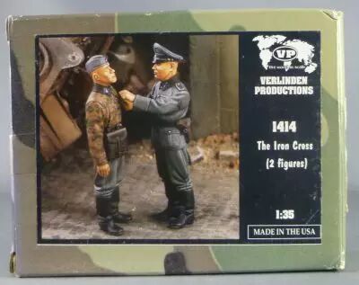 Verlinden Productions - 1414 WW2 German Iron Cross 2 Figurines R�sine 1/35