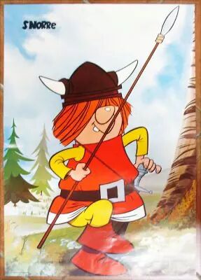 Vic le Viking - Poster n�5 Snorre - Comer Lisboa 1976