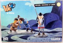 Vic le Viking - Set complet de statues LMZ Collectibles : Vic, Halvar, Faxe, Tjure, Snorre, Ulme, Urobe, Gorm, Ylvi