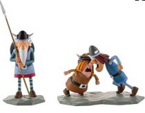 Vic le Viking - Set complet de statues LMZ Collectibles : Vic, Halvar, Faxe, Tjure, Snorre, Ulme, Urobe, Gorm, Ylvi