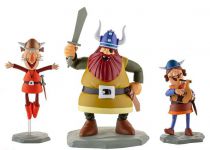 Vic le Viking - Set complet de statues LMZ Collectibles : Vic, Halvar, Faxe, Tjure, Snorre, Ulme, Urobe, Gorm, Ylvi