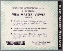 View Master - Listing des R&eacute;f&eacute;rences Sawyer\'s Inc.