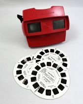 View-Master 3-D - Red Viewer (with 3 disks)