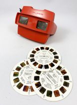 View Master 3-D - Visionneuse Rectangulaire + 3 disques (Schtroumpfs)