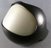 View-Master 3-D (GAF)  - Brown Round Viewer + 2 Preview Reel Disks