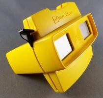 View-Master 3-D (GAF) - Visionneuse Jaune + 3 Disques Bip-Bip Le Coureur de Grand Chemin