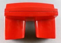 View-Master 3-D (GAF) - Visionneuse Rouge + 3 Disques Mickey Donald Goofy Nettoyeurs d\'Horloge