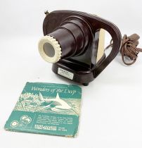 View Master Junior Projector (Bakelite) + Wonder of the Deep (1950\'s)