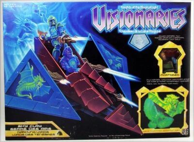 Visionaries Knights of the Magical Light - Sky Claw / Serre des Airs & Mortdred