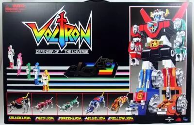Voltron - Toynami - Defender of the Universe Lion Force Collector\'s Set (40th Anniversary Edition)
