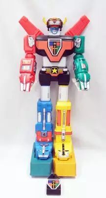 Voltron (GoLion) - LJN - Giant Commander - Robot 60cm type \ Popy Jumbo Machineder\  motoris� (loose)