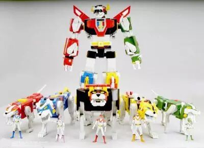 Voltron (GoLion) - Mattel - Lion Force complete set