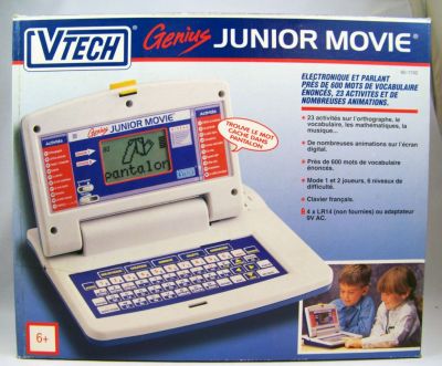 - Genius Junior (1993 ) - Educational Laptop box)