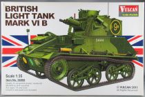 Vulcan 56008 - British Light Tank Mark VI B 1:35 Mint in Box