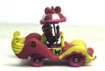 Wacky Races - Mini Cold Cast - Set of 11 Vehicles + Muttley