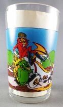 Wacky Races - Mustard Glass - Dastardly and Muttley