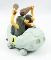 Wacky Races - PVC figure - The Slag Brother\'s Bouldermobile