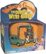 Wallace & Gromit - Anti-presto Van, Bun-vac & figures - Corgi