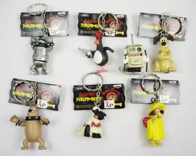 Wallace & Gromit - Banpresto - Set de 7 figurines porte cl�