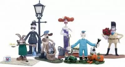 Wallace & Gromit - McFarlane Toys - Set of 6 action figures