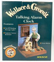 Wallace & Gromit - Talking Alarm Clock - Wesco (mint in box)