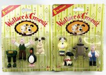 Wallace & Gromit - Vivid - Complete series of 8 PVC Figures (mint on card)