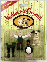 Wallace & Gromit - Vivid - Série complète de 8 figurines PVC (neuves sous blister)