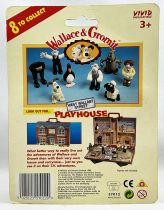 Wallace & Gromit - Vivid - Série complète de 8 figurines PVC (neuves sous blister)