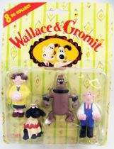 Wallace & Gromit - Vivid - Set de 4 figurines PVC 01
