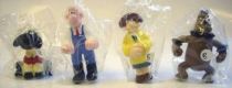 Wallace & Gromit - Vivid - Set of 4 PVC Figures (in baggie)