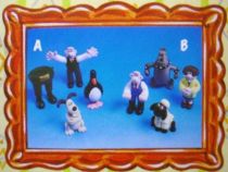 Wallace & Gromit - Vivid - Set of 4 PVC Figures (in baggie)