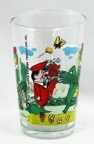 Wally Gator - Verre à Moutarde Amora - Wally Gator passe la tondeuse à gazon