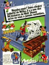Walt Disney - Milka (1973) Display for Promotional Mini-Comics