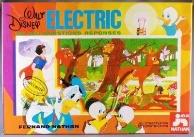 Walt Disney - Nathan r�f.590 803 - Jeu Electric Questions R�ponses Complet en Boite