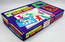 Walt Disney Characters - 6 Stencils set - Fernand Nathan Educational Game 1975