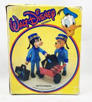 Walt Disney System - Pyroplast / Zooland Airgam Boys Ref.515 - Pluto & Dingo Bagagistes