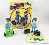 Walt Disney System - Pyroplast / Zooland Airgam Boys Ref.515 - Pluto & Goofy Baggage Handlers