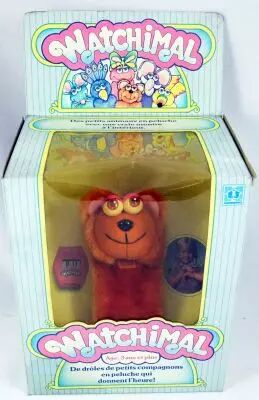 Watchimal - Hasbro 1987 - Bracelet Montre � quartz en peluche - Ourson