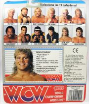 WCW Galoob - Brian Pillman \ Flyin\' Brian\  (carte Espagne)