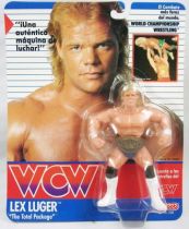 WCW Galoob - Lex Luger The Total Package (carte Espagne)
