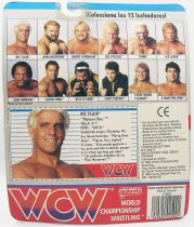 WCW Galoob - Ric Flair \ Nature Boy\  (carte Espagne)