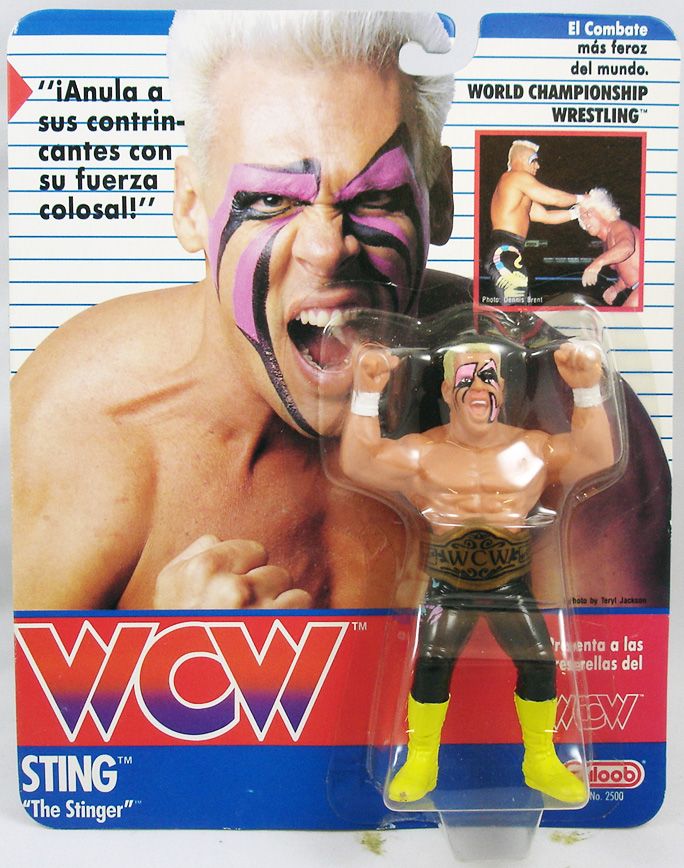 Lima Toezicht houden Het beste WCW Galoob - Sting "The Stinger" with yellow boots (Spain card)