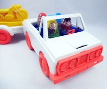 Weebles - Hasbro - Weebles Car with Trailer (loose)